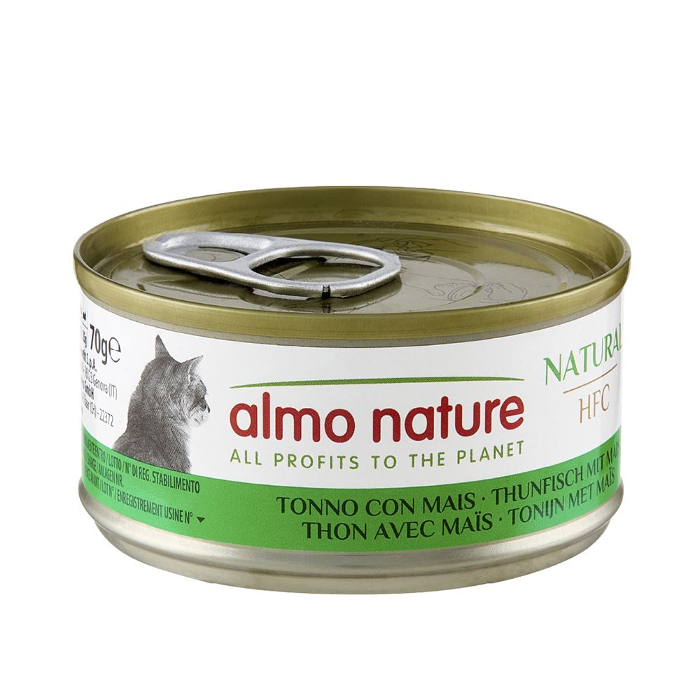 HFC CAT NATURAL - ATUM E MILHO DOCE