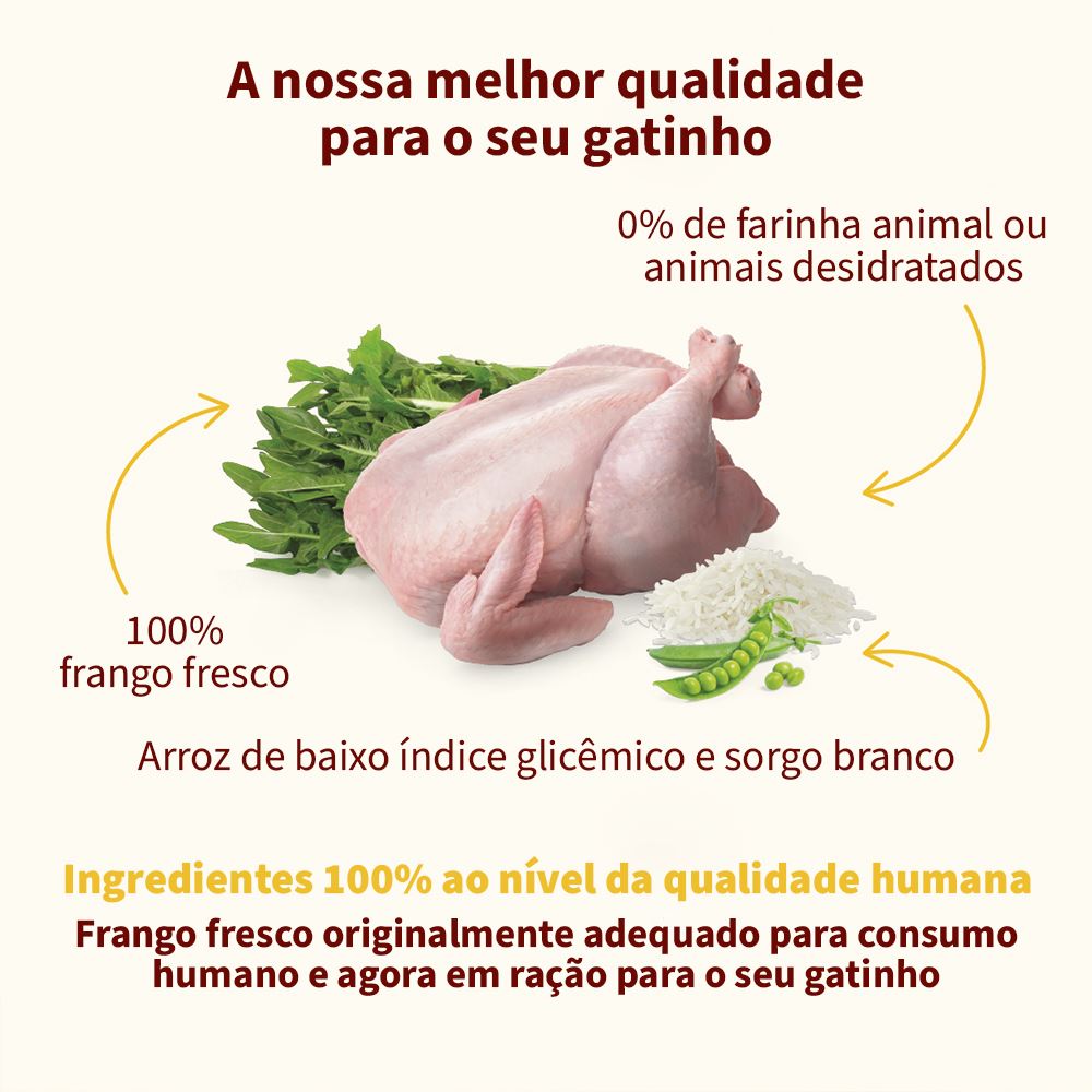 ALMO NATURE HFC "OUR BEST" CAT STERILIZED FRANGO