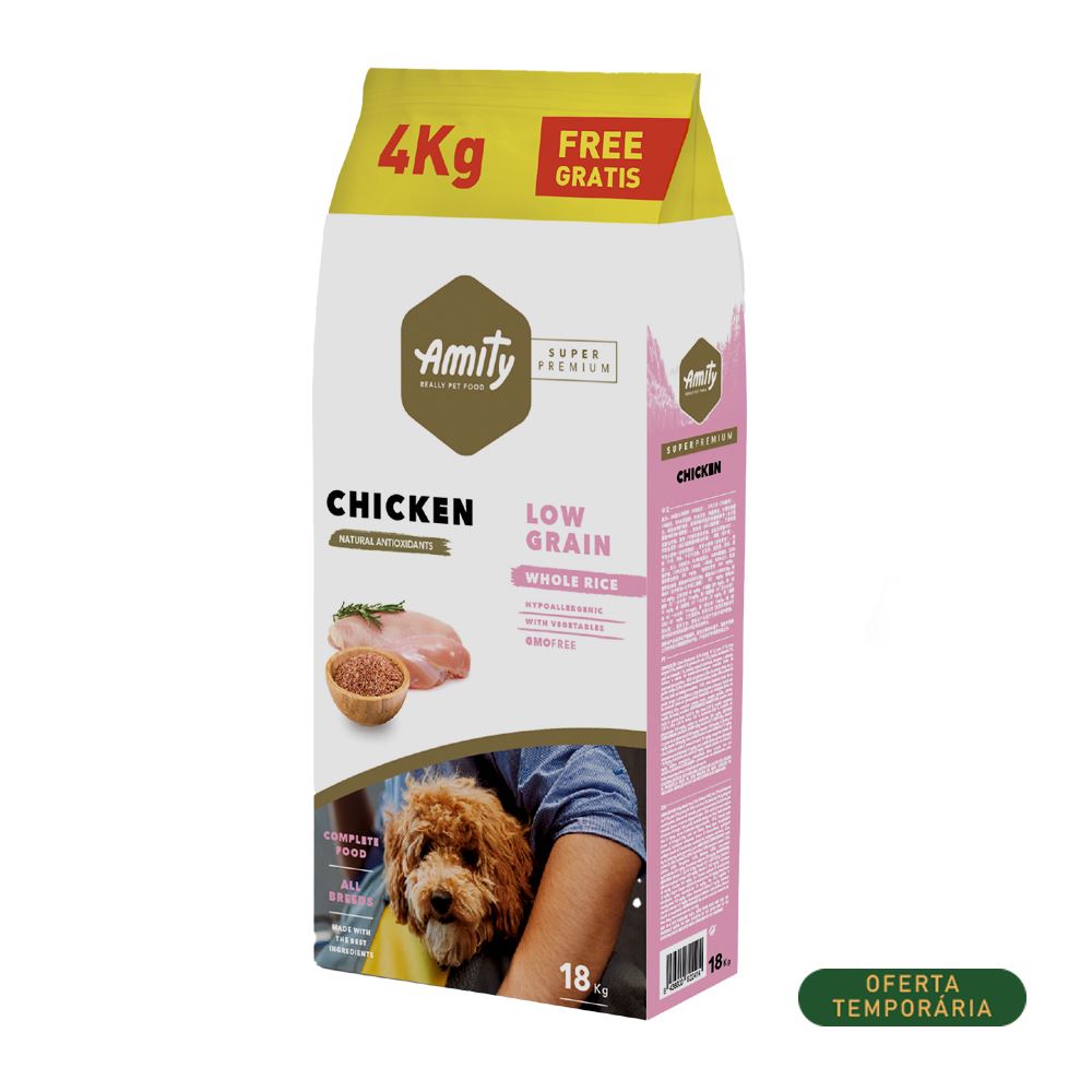 AMITY SUPER PREMIUM (LOW GRAIN) - ADULT CHICKEN