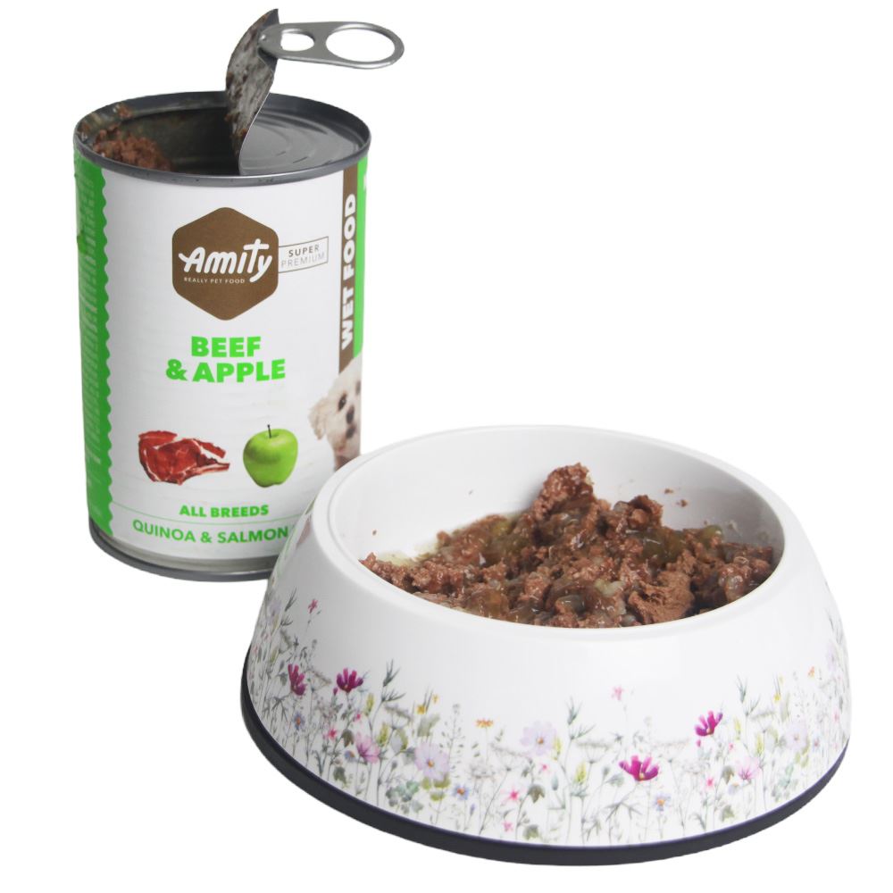 AMITY SUPER PREMIUM DOG "CARNE E MAÇÃ"