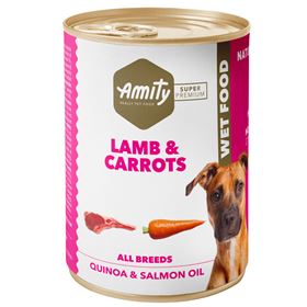 AMITY SUPER PREMIUM DOG "CORDEIRO E CENOURA"