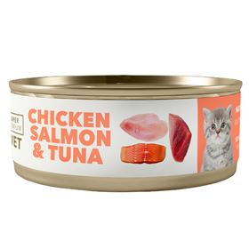 AMITY SUPER PREMIUM KITTEN "FRANGO, SALMÃO E ATUM"