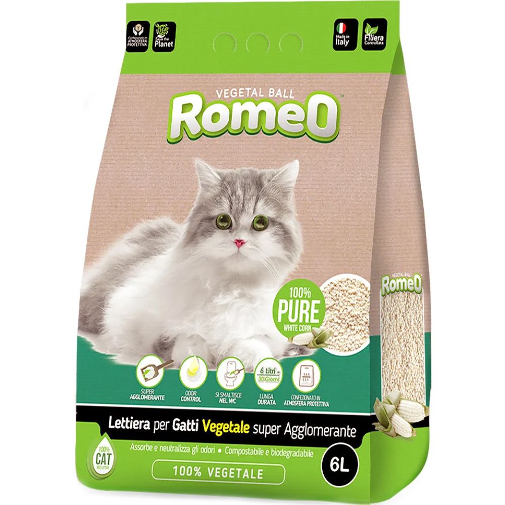 ROMEO VEGETAL BALL - LITTER PARA GATOS