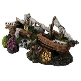 DECORAÇÃO PARA AQUÁRIO - GALEÃO NAUFRAGADO