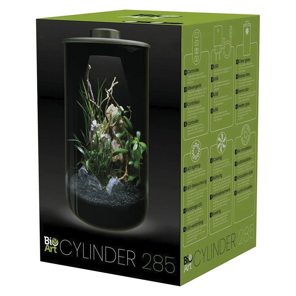 BIOART CYLINDER - NANO TERRÁRIO