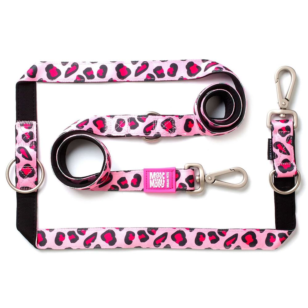 MAX & MOLLY - TRELA MULTI "LEOPARD PINK"