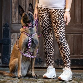 MAX & MOLLY - TRELA MULTI "LEOPARD PINK"