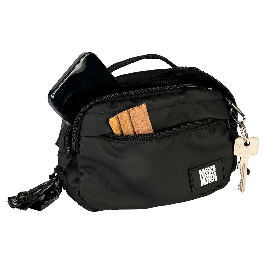 MAX & MOLLY - BOLSA PARA CINTURA "MATRIX 2.0 BLACK"