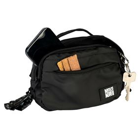 MAX & MOLLY - BOLSA PARA CINTURA "MATRIX 2.0 BLACK"