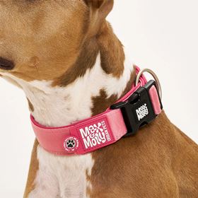 MAX & MOLLY - COLEIRA LARGA COM ID TAG "MATRIX 2.0 ROSE"