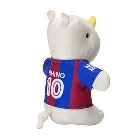 MAX & MOLLY - RINOCERONTE "FC BARCELONA" EM PELÚCIA