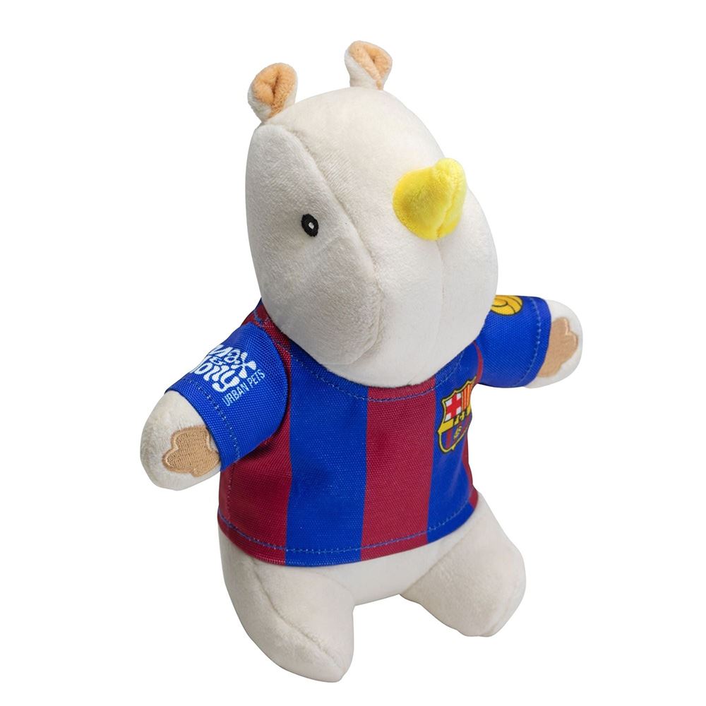 MAX & MOLLY - RINOCERONTE "FC BARCELONA" EM PELÚCIA