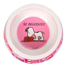 SNOOPY - GAMELA EM MELAMINA (ROSA/FRAMES)