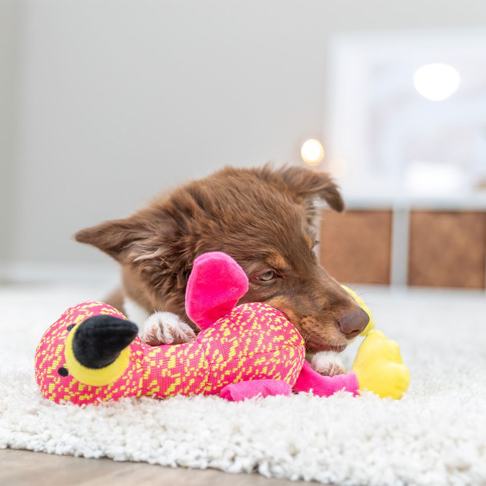 FLAMINGO EM POLIÉSTER