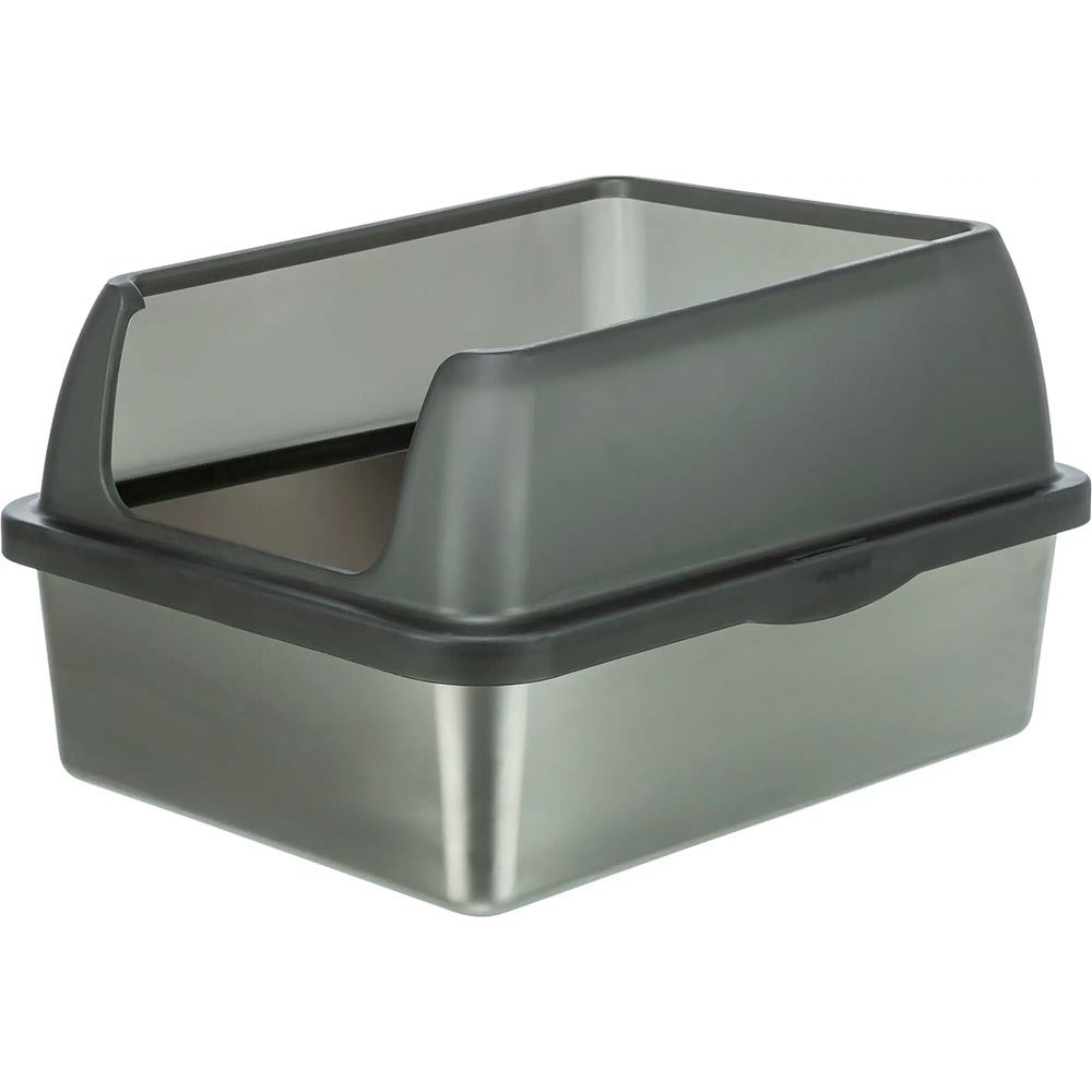 TOILETE "NIRO" EM INOX PARA GATOS