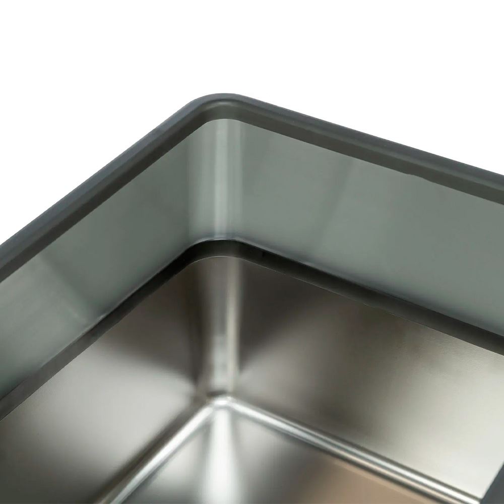 TOILETE "NIRO" EM INOX PARA GATOS