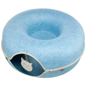 TÚNEL/NICHO "DONUT" EM FELTRO PARA GATOS
