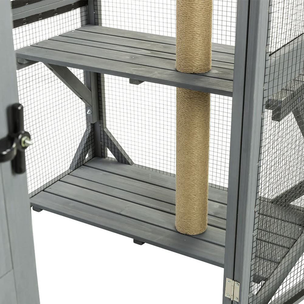 RECINTO EXTERIOR PARA GATOS