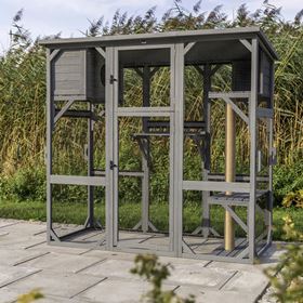 RECINTO EXTERIOR PARA GATOS