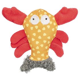 LAGOSTA EM PELÚCIA COM CATNIP