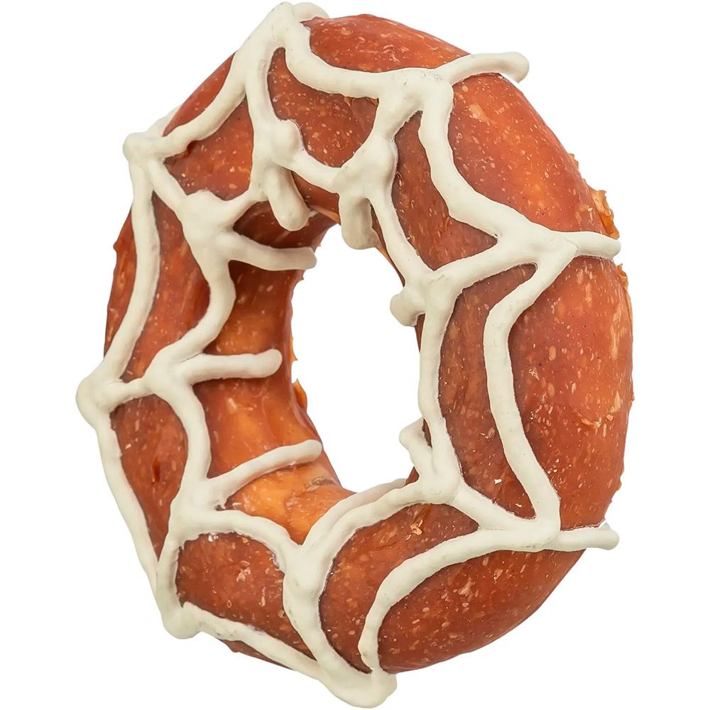 SNACK HALLOWEEN - DONUTS COM PEITO DE FRANGO E PATO