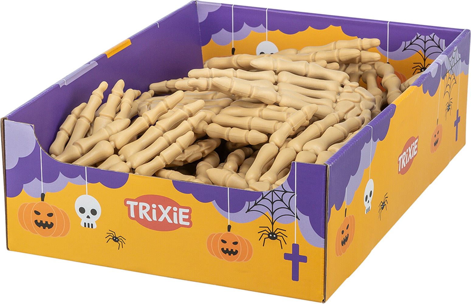 SNACK - ESQUELETO DE MÃO "HALLOWEEN" (34 unid.)