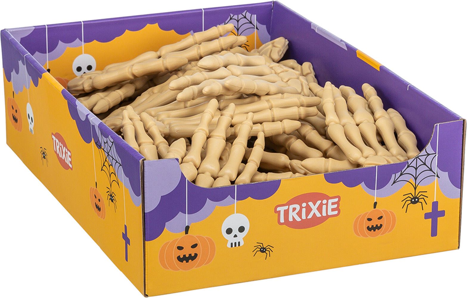SNACK - ESQUELETO DE MÃO "HALLOWEEN" (34 unid.)