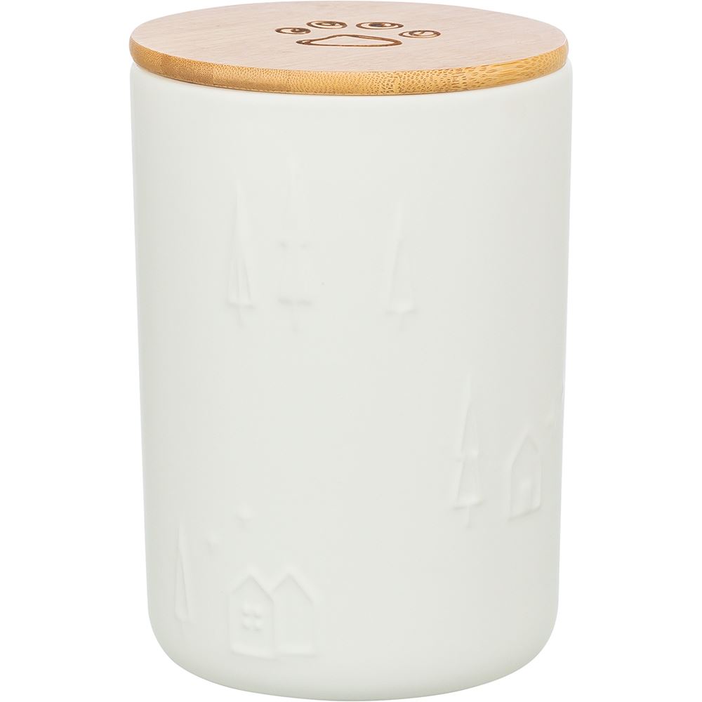 FRASCO PARA SNACKS "XMAS" EM CERÂMICA