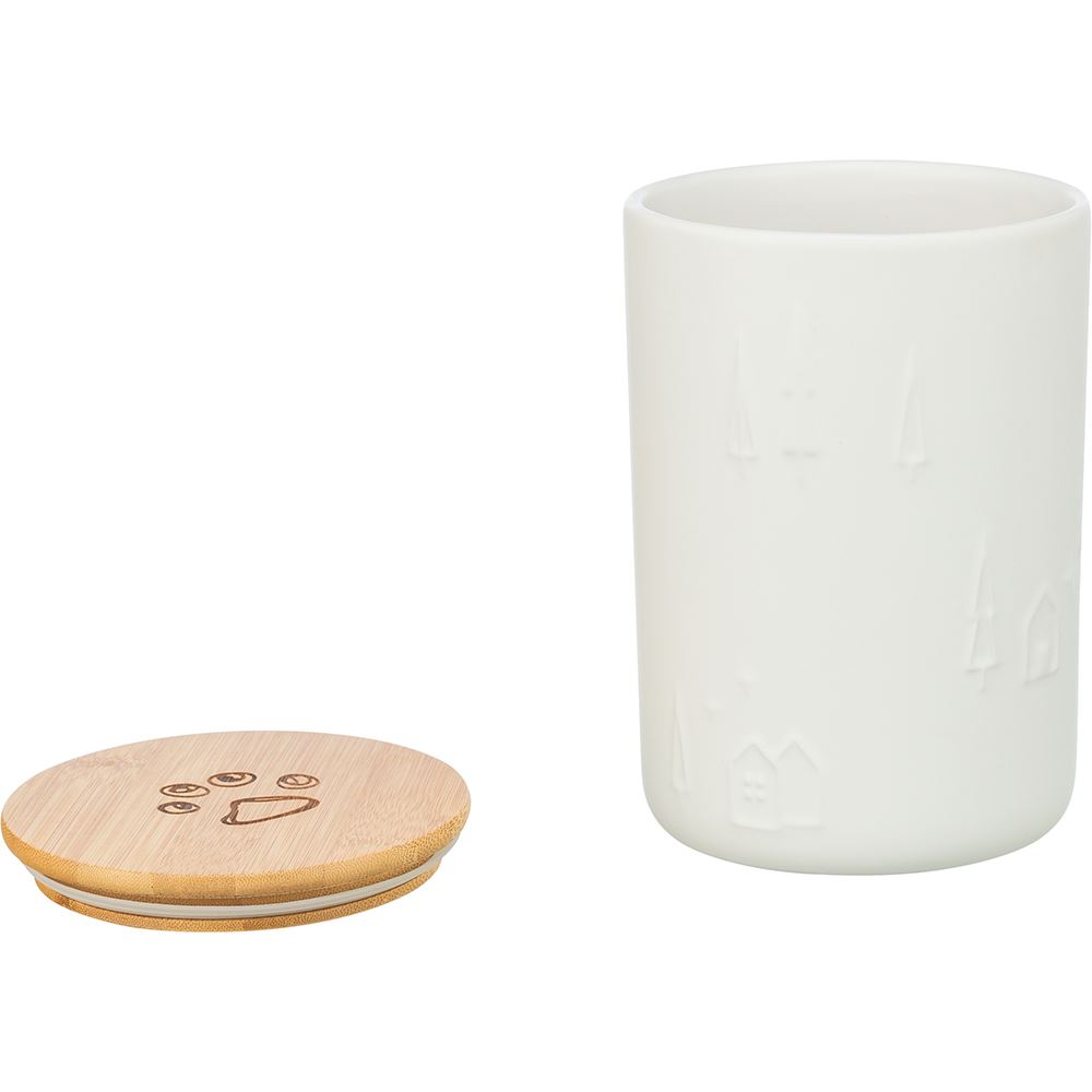 FRASCO PARA SNACKS "XMAS" EM CERÂMICA