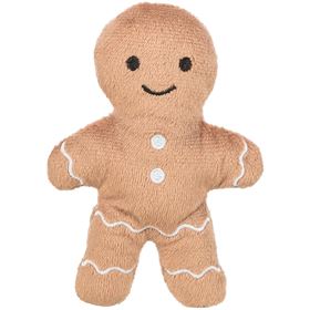 FIGURA "GINGERBREAD" COM CATNIP EM PELÚCIA