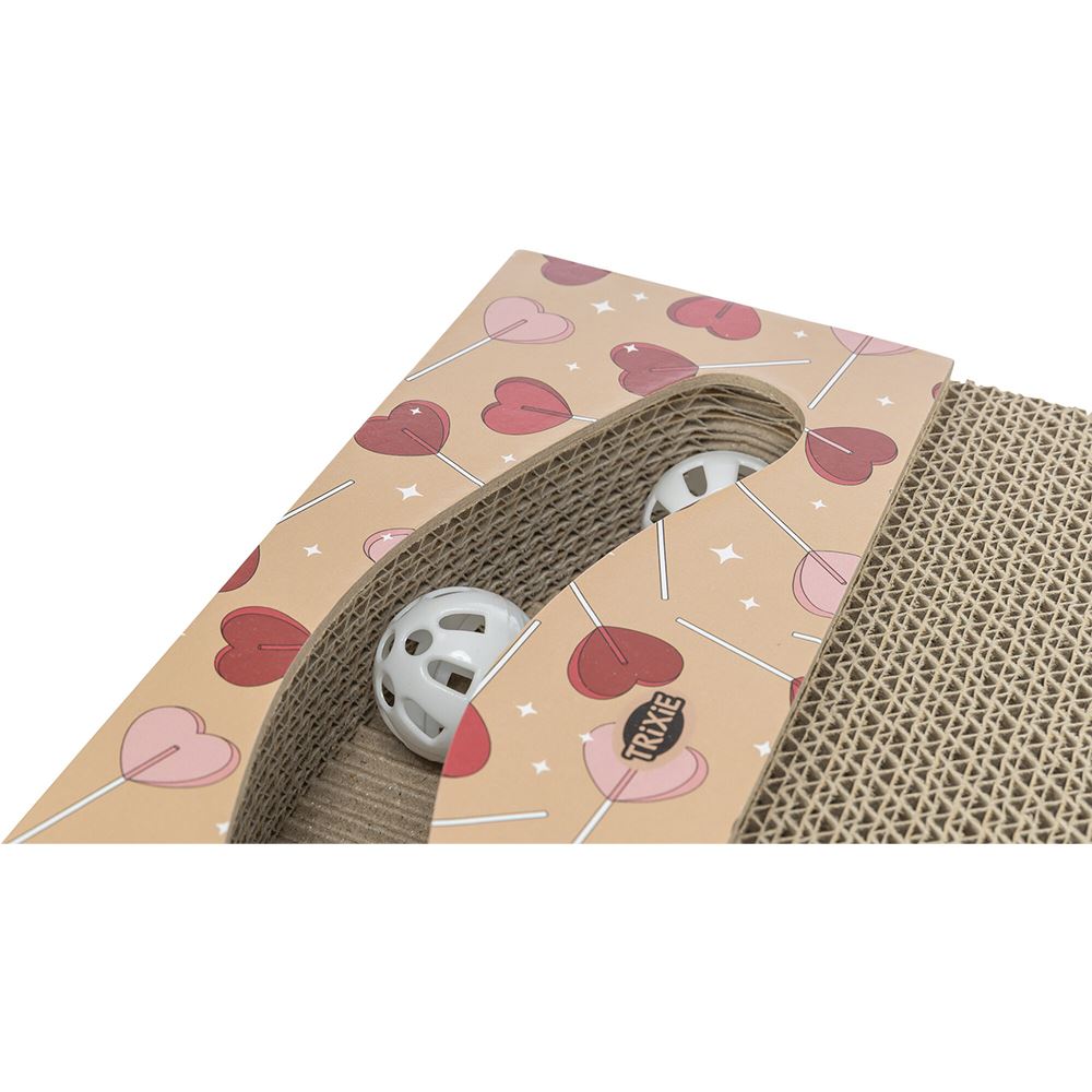 ARRANHADOR EM CARTÃO "VALENTINE" COM BOLA