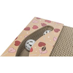 ARRANHADOR EM CARTÃO "VALENTINE" COM BOLA