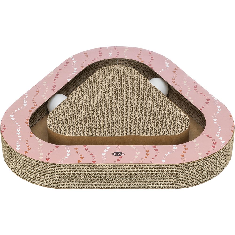 ARRANHADOR TRIANGULAR EM CARTÃO COM BOLAS