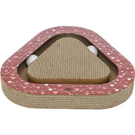 ARRANHADOR TRIANGULAR EM CARTÃO "VALENTINE" COM BOLAS